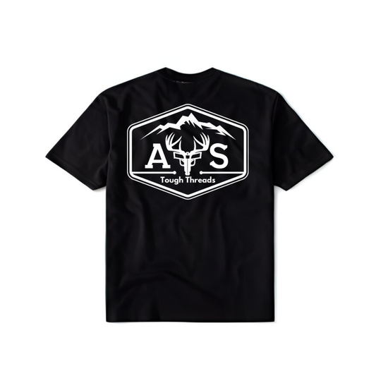 Men’s Dri Ease Oversized T-Shirt- Black