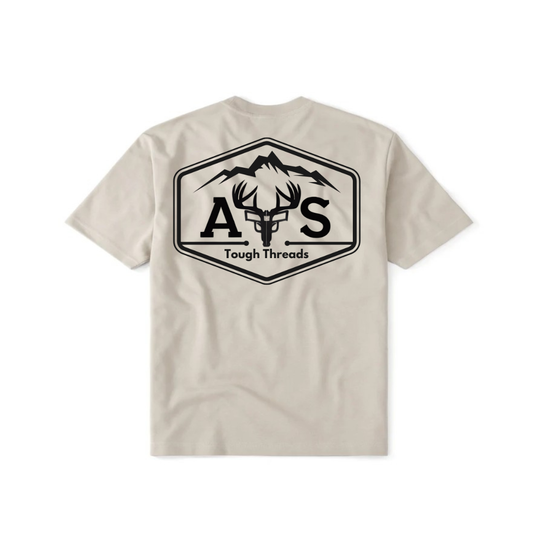 Four Five Men’s Dri Ease Oversized T-Shirt- Almond