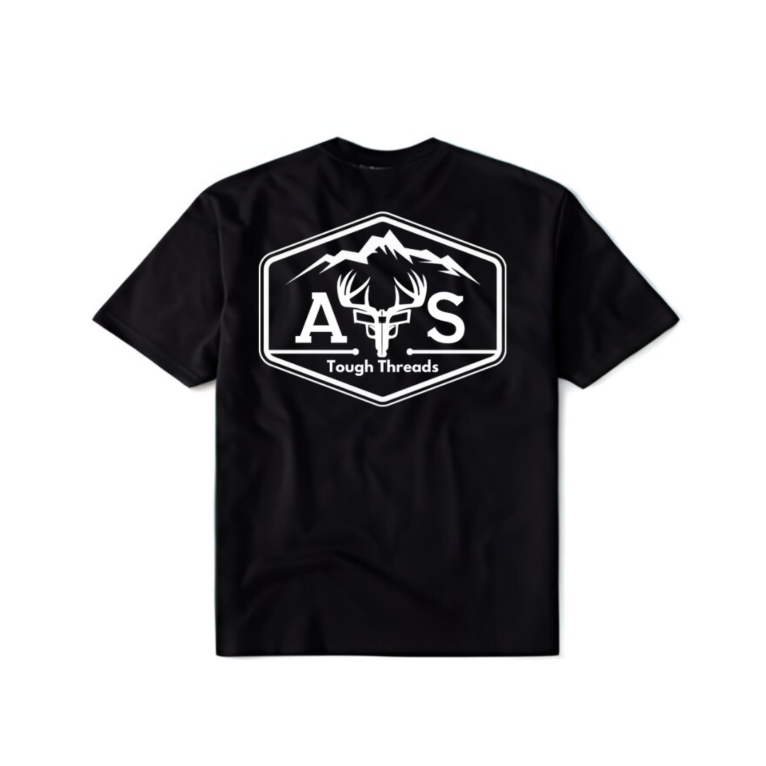 Men’s Dri Ease Oversized T-Shirt- Black