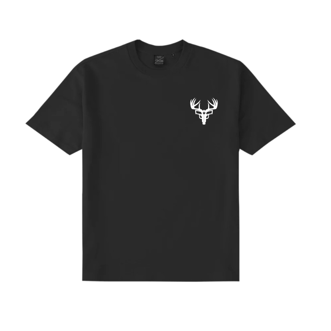 Men’s Dri Ease Oversized T-Shirt- Black